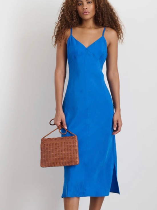 Alex Mill Dresses & Skirts - Alex Mill Blue Spaghetti-Strap Slip Dress - Women